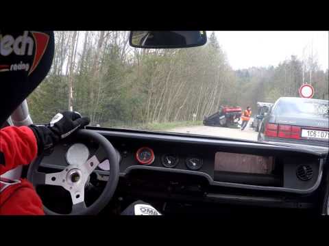 Lověšice 1 JČMK Swift GTi KIT Car crash