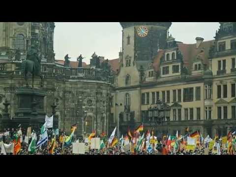 Pegida Dresden 25.01.2015 Teil 3