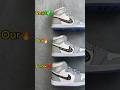 Real Vs Fake Dior Jordan 1 #sneakerhead #sneakers #viral