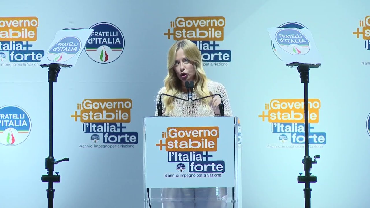 GIORGIA MELONI: "ORA BASTA! CI CHIAMAVANO ESTREMISTI, ORA A BRUXELLES COPIANO IL MODELLO ITALIANO"