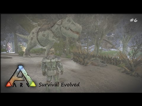 ARK: SURVIVAL EVOLVED - TAMING & BASE BUILD THINGS E06