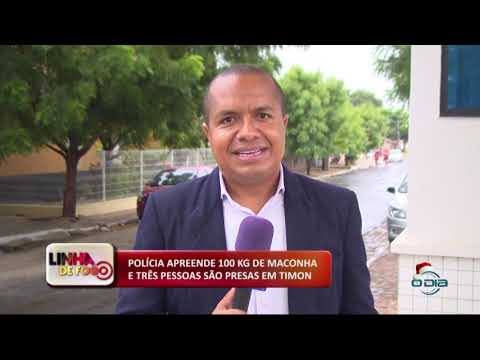LINHA DE FOGO (02 2020) POLíCIA APREENDE 100 KG DE MACONHA E TRíŠS PESSOAS SíO PRESAS EM TIMON