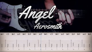 Angel - Aerosmith | Full TAB | Guitar Cover | Tutorial | Lesson