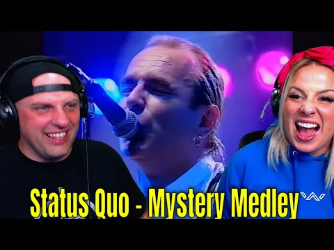 Reaction To Status Quo - Mystery Medley, Sheffield Arena | 21 September 91 | THE WOLF HUNTERZ REACT