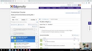 How to create a class in Edgenuity