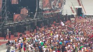 Ultra Europe 2016 Above and Beyond -  Blue sky action