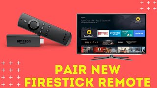 How to Connect Pair Replacement New Firestick Remote | 2019 | Firestick | FireTV