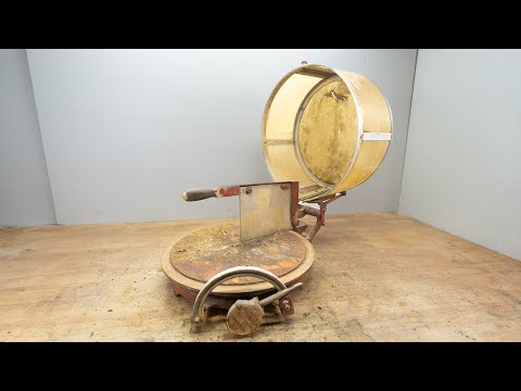 museum cheese cutter, and I broke it, restore !!!