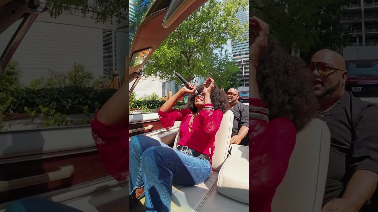 Shannon Cruises Miami Performing the Iconic “Let the Music Play” #live #music #performance