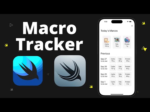 SwiftData: Creating A Model, Write & Read A Macro | Macro Tracker Episode 5
