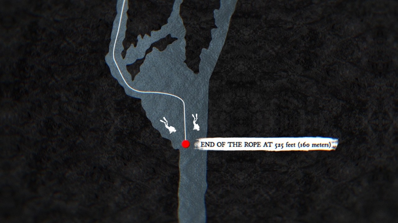 Rope Breaks 500FT Deep Into Cave Dive