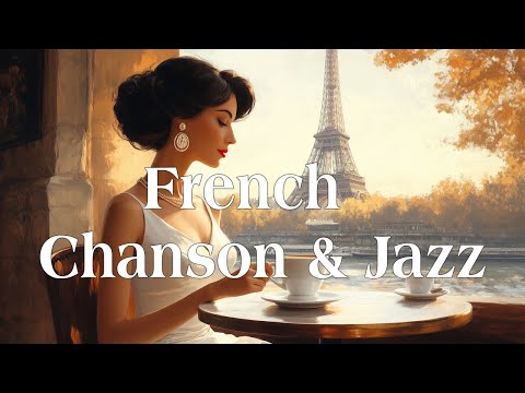 【Playlist #12】French Chanson & Jazz Vibes 🪗 | Elegant Parisian Café Sounds : France 🇫🇷