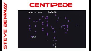 Centipede on C64. Gameplay & Commentary