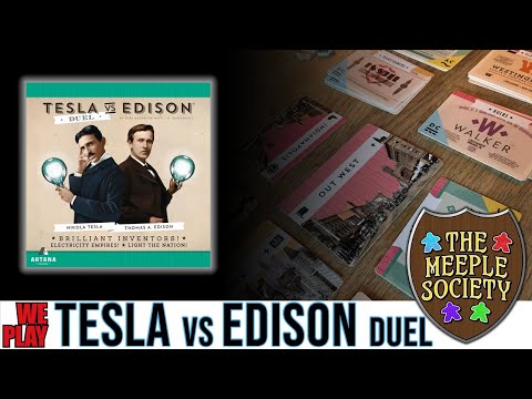 Tesla vs Edison: Duel - Rules Breakdown and Playthrough