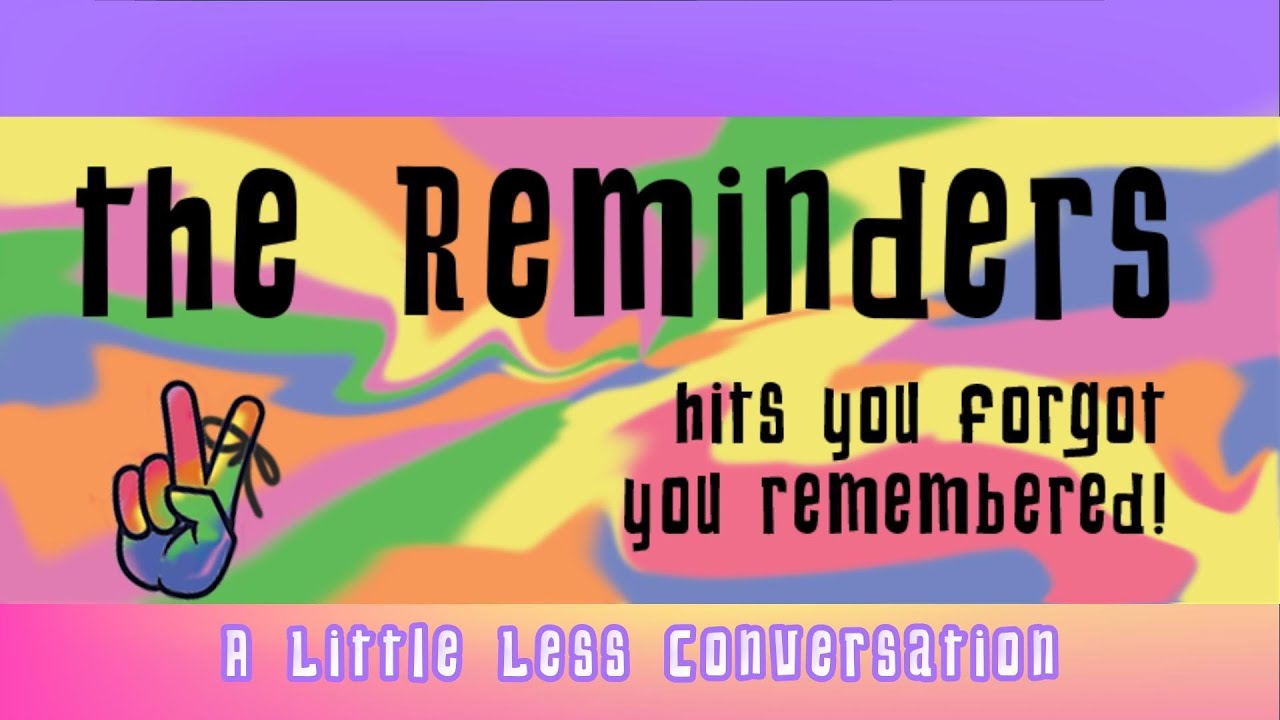 Promotional video thumbnail 1 for The Reminders