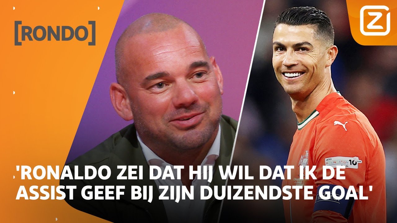 Sneijder: "Cristiano Ronaldo is echt magistraal, buitencategorie" 😮‍💨 | Rondo 08/09/2025