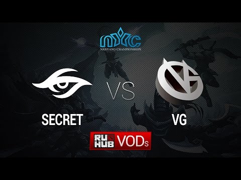 Secret vs VG, NYC Finals, Grand Final, Game 1
