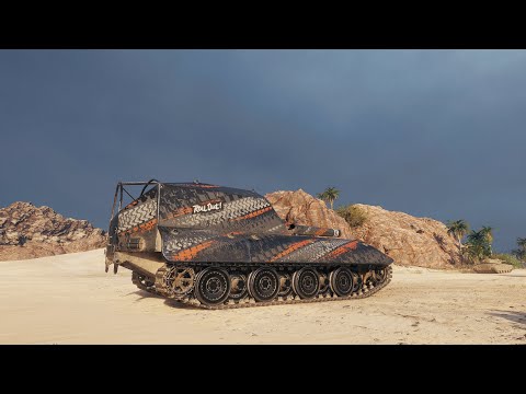 2 kills, 3k damage, 1k assist, G.W E100, Airfield, WoT Guide Play