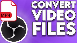 🎥 FLV to MP4 Convert in OBS Studio (Remux) + MKV, MOV etc