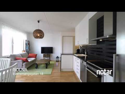 Evenemangsgatan 18 - 2:a · 43m2 - Arenastaden : Via Notar mäklare Solna