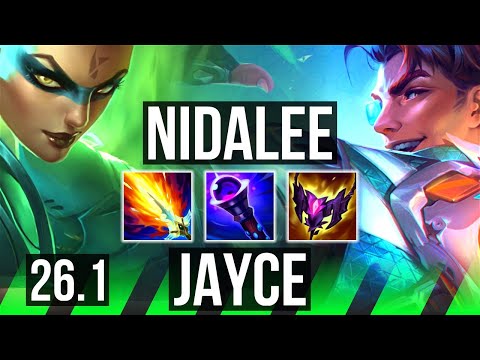 NIDALEE vs JAYCE (JGL) | 55K damage | EUW Master | 26.1