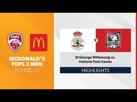 McDonald's FQPL 2 Men R13 - St George Willawong vs. Holland Park Hawks Highlights