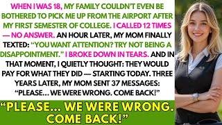 My Mom Forgot I Was at the Airport — I Made 12 Missed Calls, No One Answered, and I…