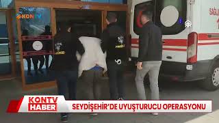 Seydişehir'de uyuşturucu operasyonu