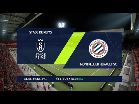 ⚽ Reims vs Montpellier ⚽ | Ligue 1 (15/08/2021) | Fifa 21