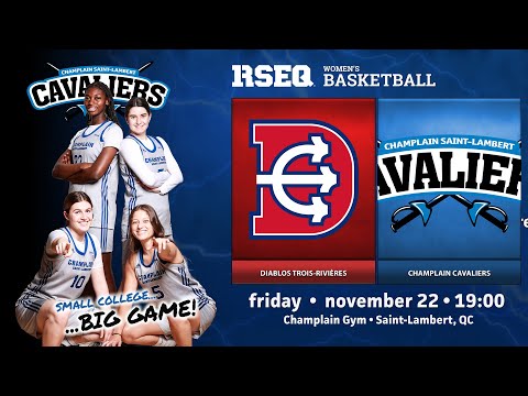 RSEQ Basketball féminin 🏀 Trois-Rivières @ Ch.-St-Lambert [2024-11-22]