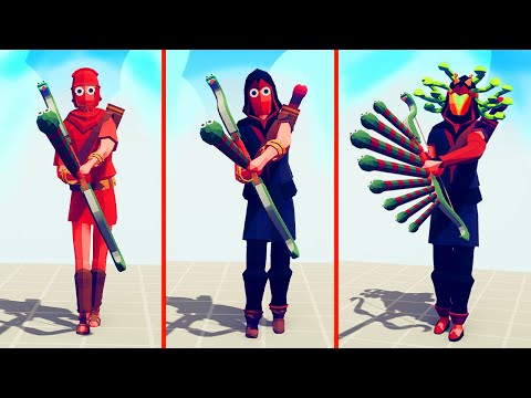EVOLUTION of SUPER SNAKE ARCHER #43 | TABS - Totally Accurate Battle Simulator