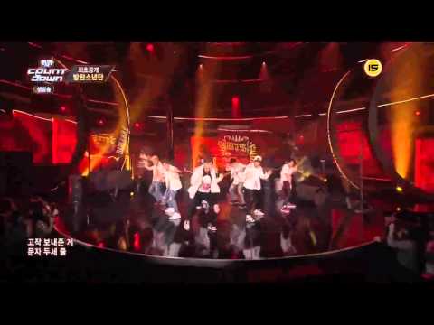 140821 BTS(방탄소년단) - Danger @ Comeback Mnet Countdown [720p]