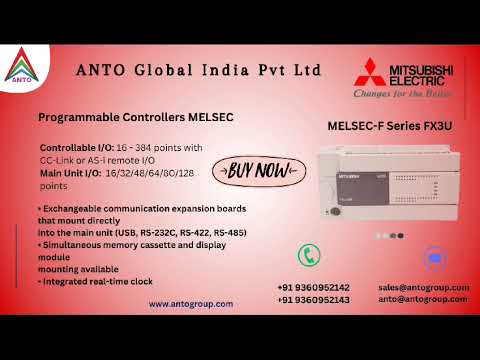 Mitsubishi PLC FX2N-2DA Modulo Analogico Uscita 2 Canali – Nuovo In Scatola, Spedizione Rapida
