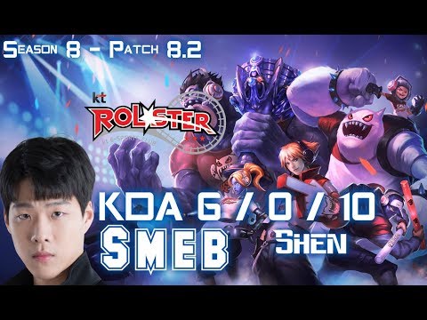 KT Smeb SHEN vs MAOKAI Top - Patch 8.2 KR Ranked