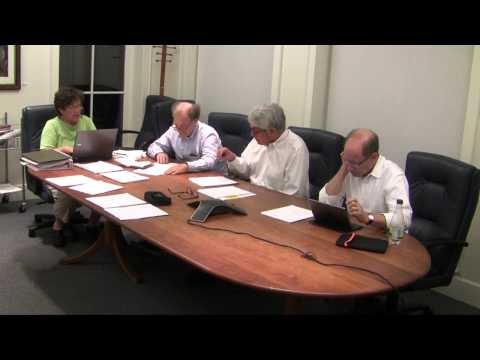 Weston MA Planning Board 8/20/2014: 8:45 - Meeting Temporarily Closed