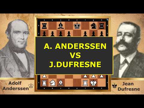 Anderssen vs. Dufresne – Game 4 from My Great Predecessors ♟️
