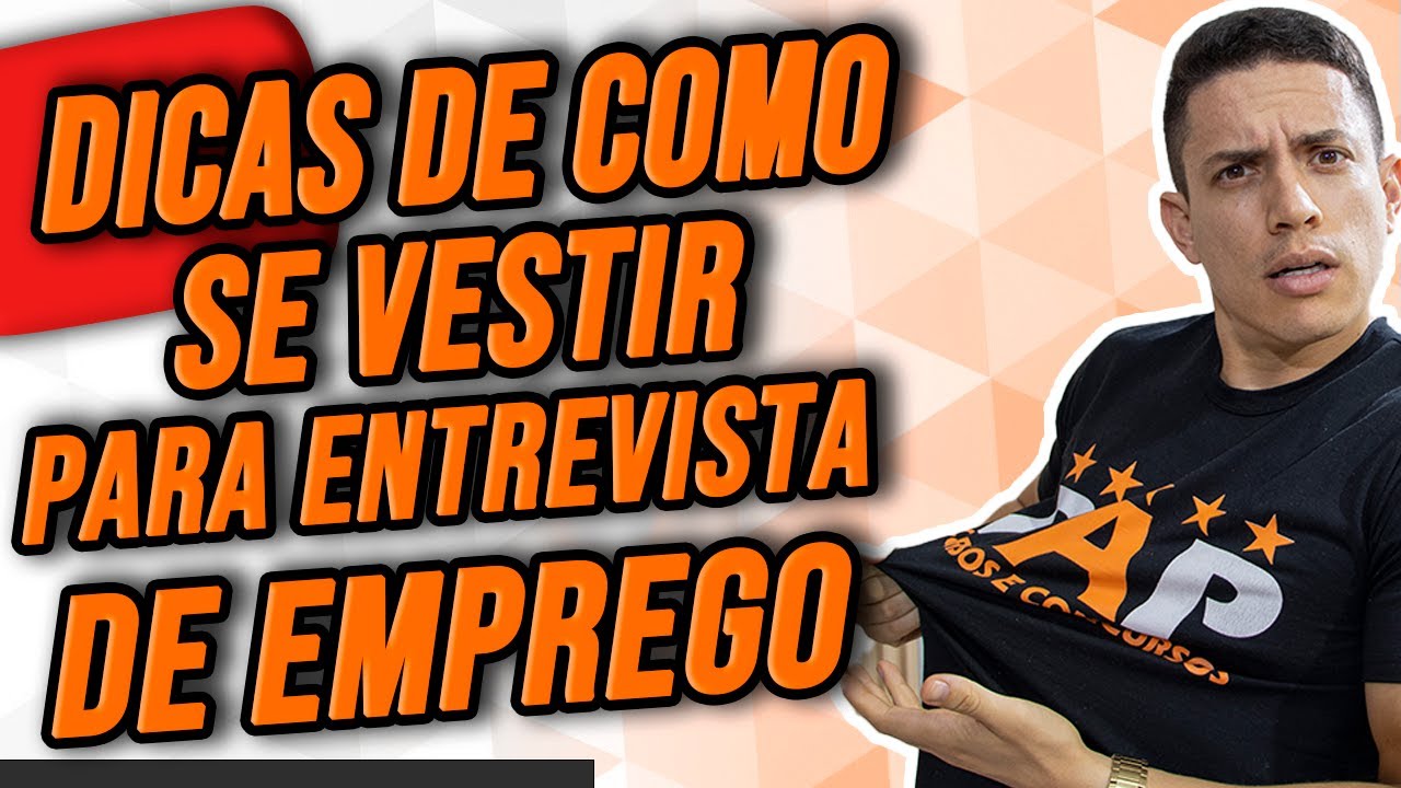 CUIDADO COM AS ROUPAS PARA ENTREVISTA DE EMPREGO  - COMO SE VESTIR PARA ENTREVISTA