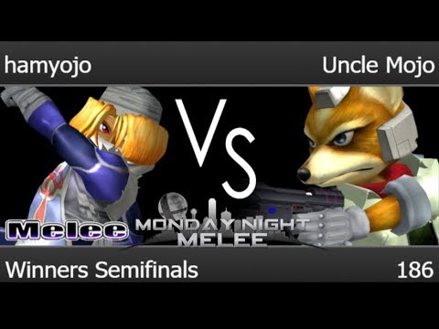 MNM 186 - FX | hamyojo (Sheik) vs FX | Uncle Mojo (Fox) Winners Semifinals - Melee