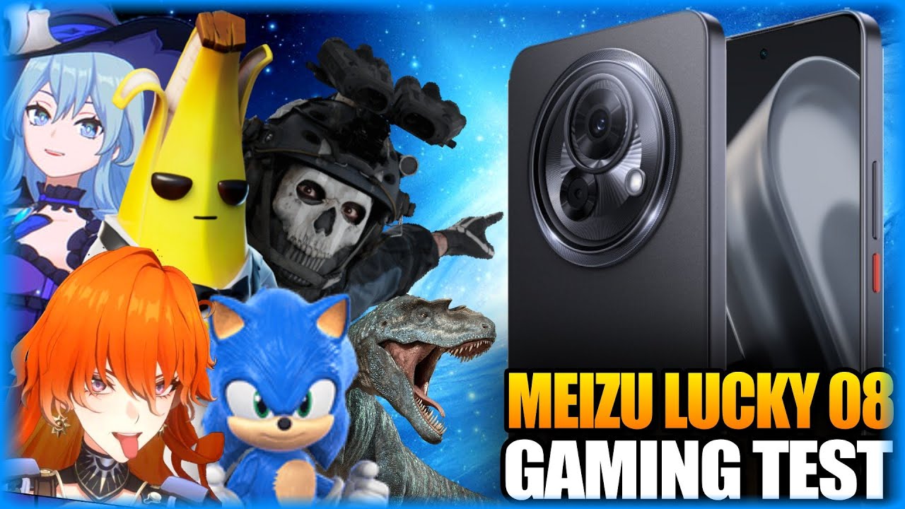 Es POTENTE, Bonito y BARATO - Los MEJORES JUEGOS en el Meizu Lucky 08 5g, Gaming Test y Unboxing