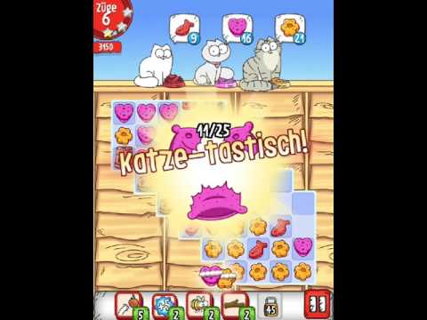 Simons Cat - Crunch Time - Level 44 - No Boosters (by match3news.com)