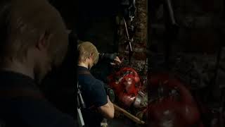 バイオRE4ガラドール戦にて
