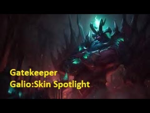 Gatekeeper Galio - Legendery Skin spotlight