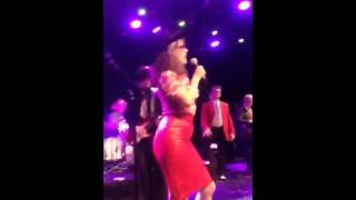 Paula Spurr sings Fujiyama Mama at the Commodore Ballroom