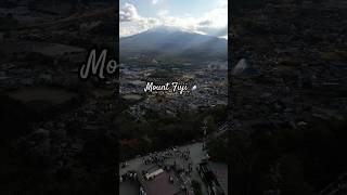 Mount Fuji peaking through the clouds #mtfuji #japantravel #kawaguchi #japanlife
