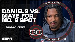 NFL Draft odds for the No. 2 pick: Jayden Daniels vs. Drake Maye | SportsCenter