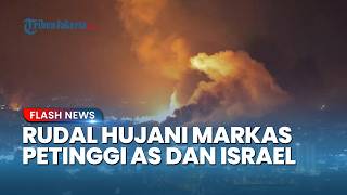 Tujuh Markas Komando AS di Timur Tengah Dirudal Iran, Targetkan Petinggi Militer dan Zionis