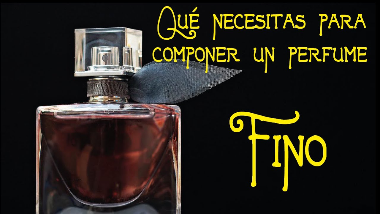 ¿Cómo Componer un Perfume Fino?