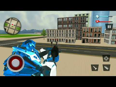 GAME ROBOT POLISI ANGKUTAN PESAWAT  UNLOCK LEVEL 14-15 | ANDROID GM 1 ANDROID GAMEPLAY