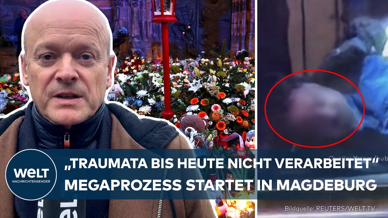 MAGDEBURG-ANSCHLAG: Taleb A. zu sechsfachem Mord und 338 versuchten Morden angeklagt