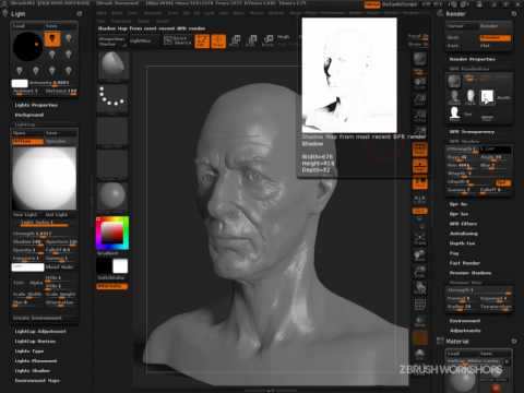 ZBrush 4R2: Creating a Simple Presentation Material